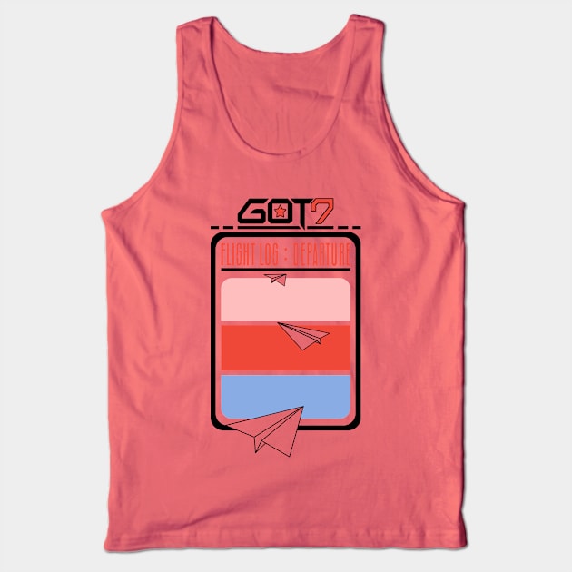 GOT7 - Flight Log (b) – Black Tank Top by JO_D_D